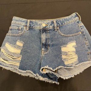 High Rise Denim Festival Short